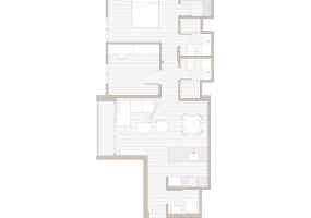 194 Santa Isabel, Miraflores, 2 Habitaciones Habitaciones,2 BathroomsBathrooms,Departamento,Alquiler,SOHO SELECT,Santa Isabel ,D-1063
